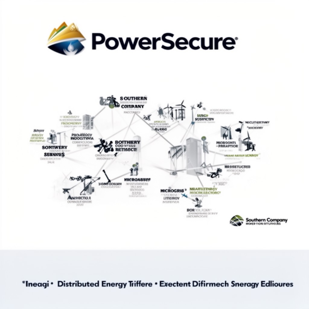 AI-generated illustration of PowerSecure