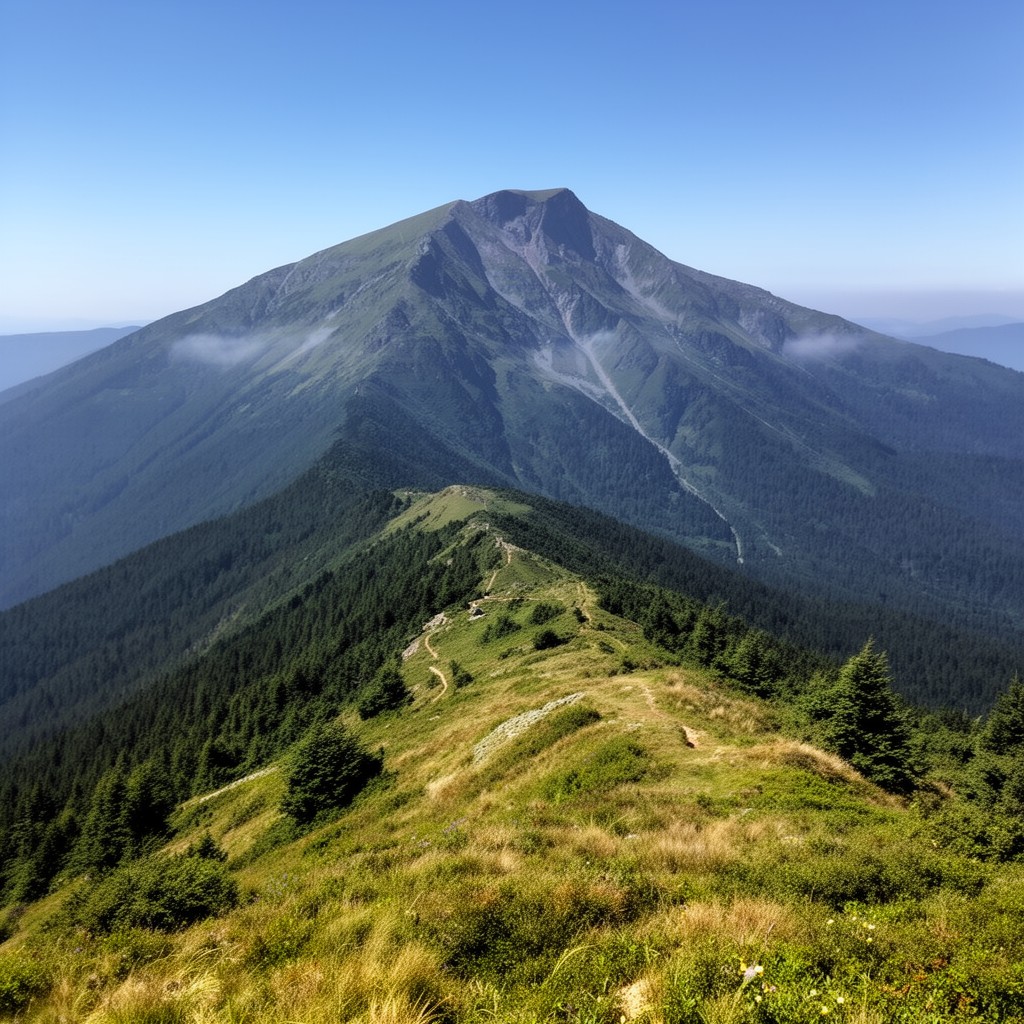 AI-generated illustration of Hoverla