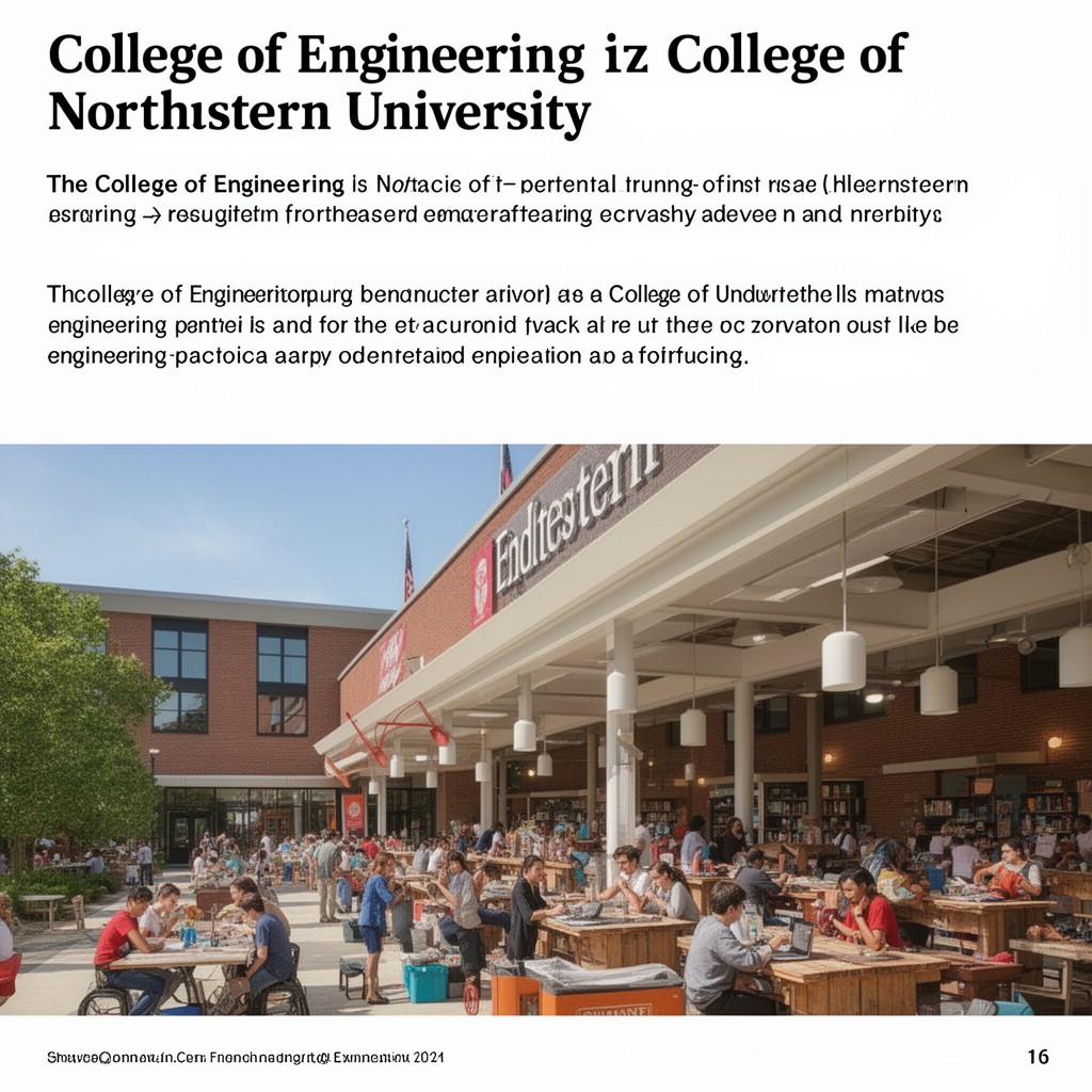 AI-generated illustration of College of Engineering