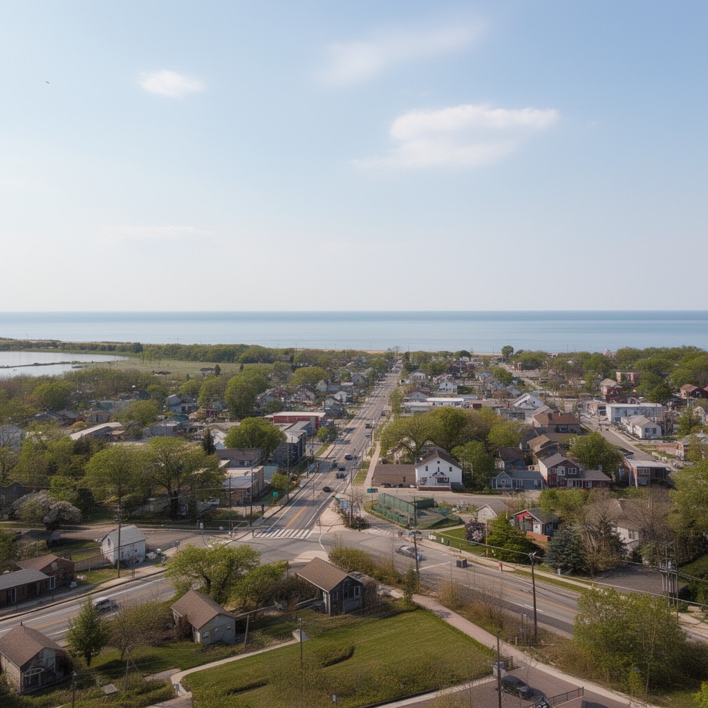 AI-generated illustration of Porter, Indiana