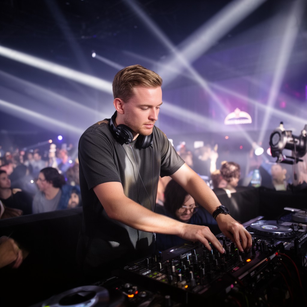 AI-generated illustration of Armin van Buuren