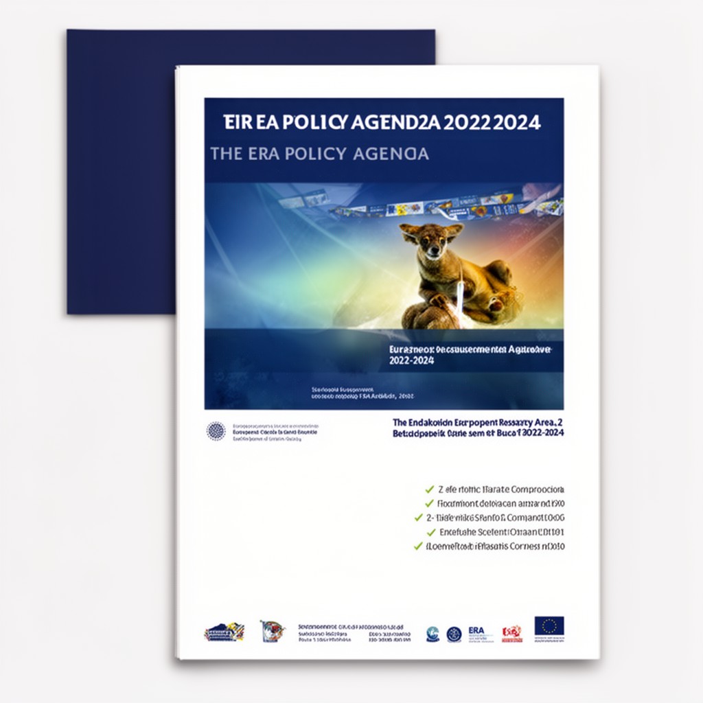 AI-generated illustration of ERA Policy Agenda 2022–2024