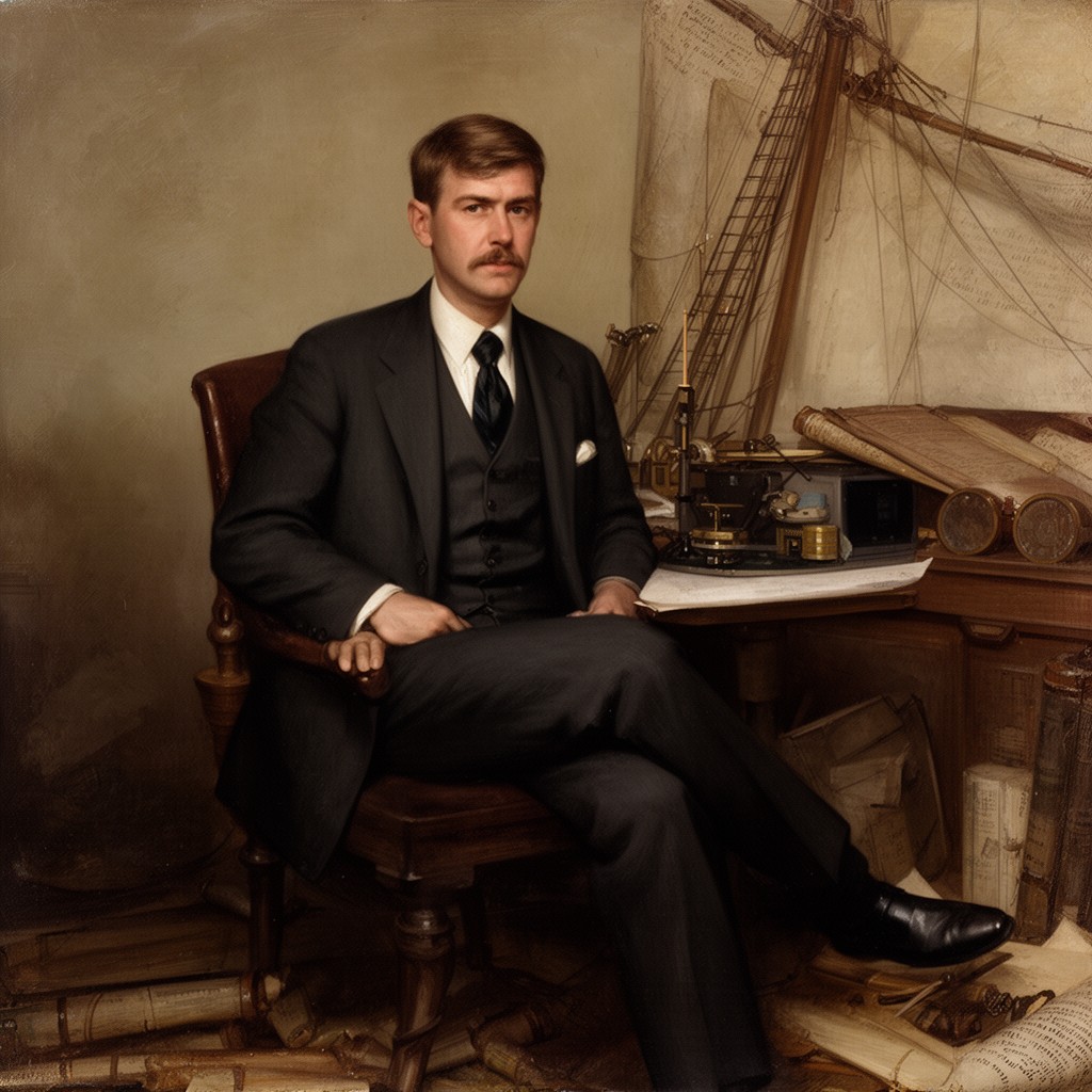 AI-generated illustration of Parliamentary Secretary to the Admiralty