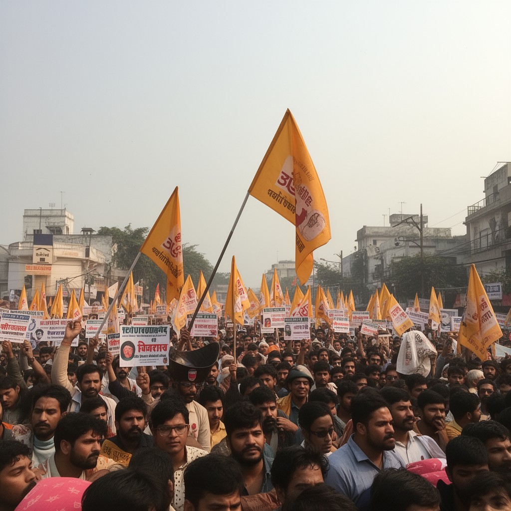 AI-generated illustration of All India Forward Bloc