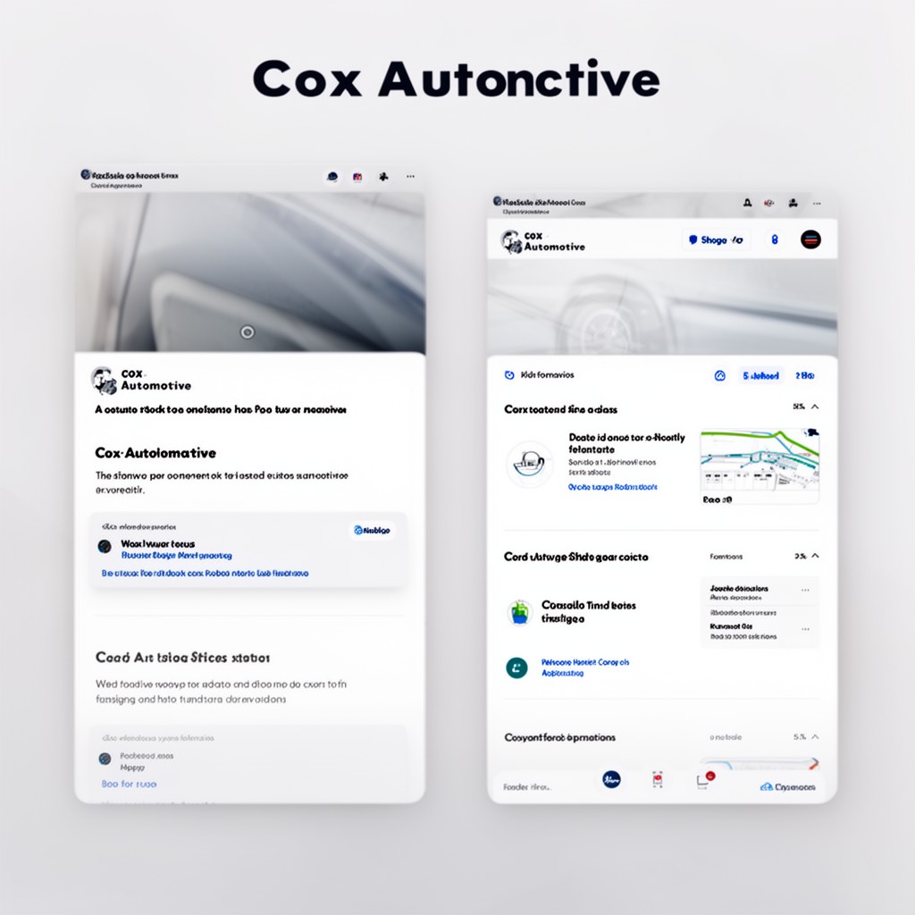 AI-generated illustration of Cox Automotive