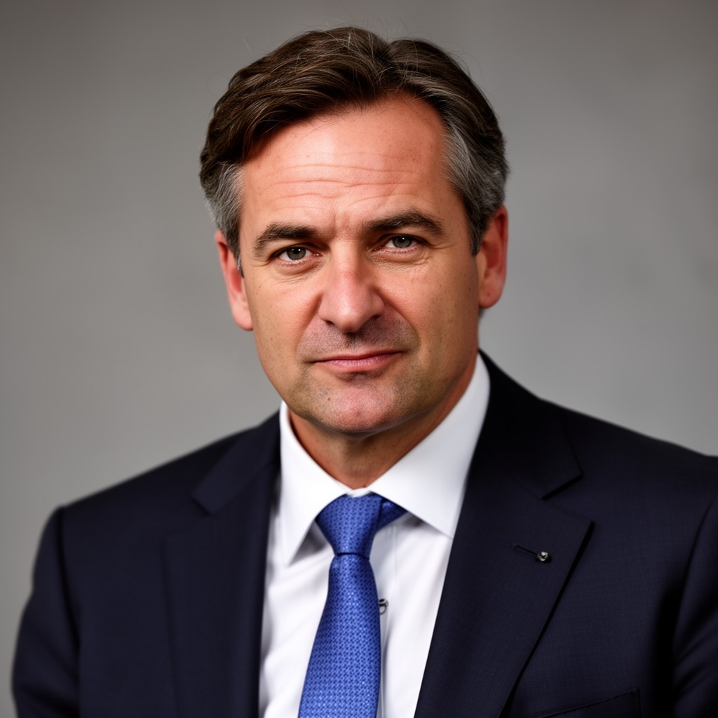 AI-generated illustration of Markus Söder