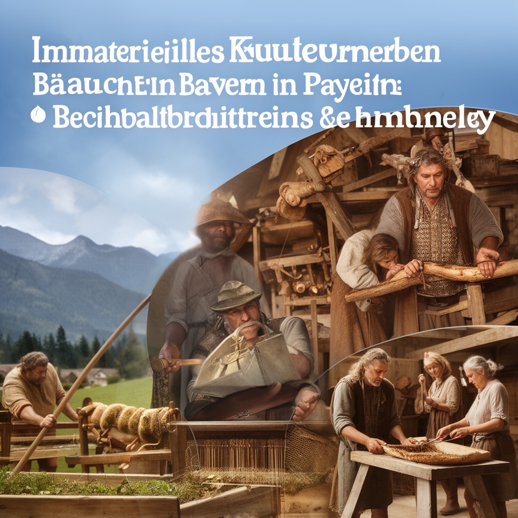 AI-generated illustration of Immaterielles Kulturerbe in Bayern