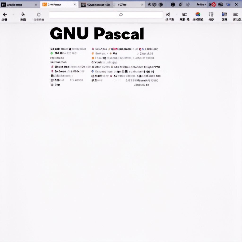 AI-generated illustration of GNU Pascal