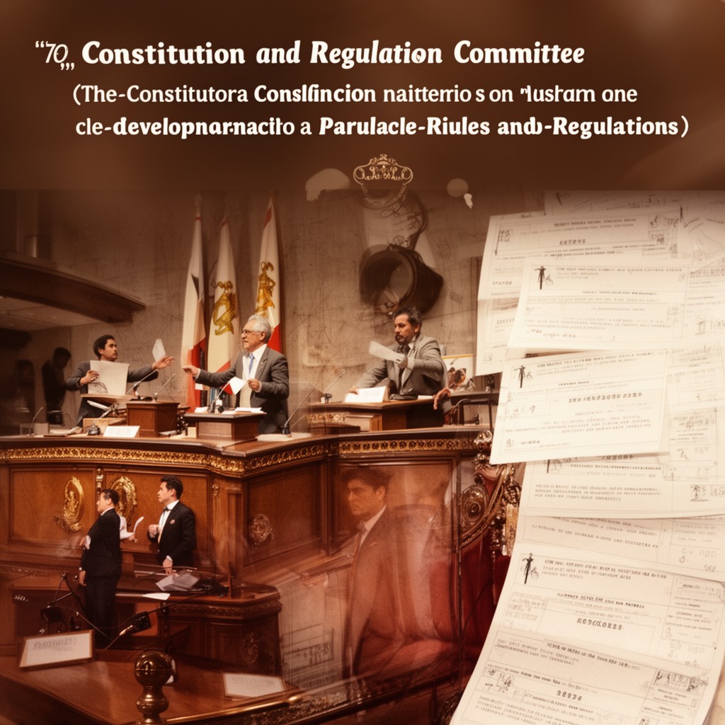 AI-generated illustration of Constitution and Regulation Committee