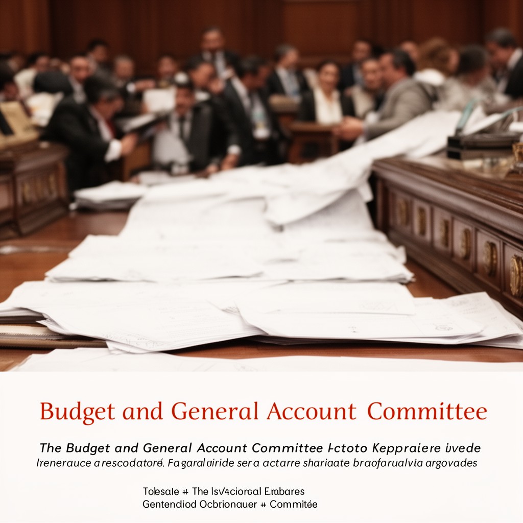 AI-generated illustration of Budget and General Account Committee
