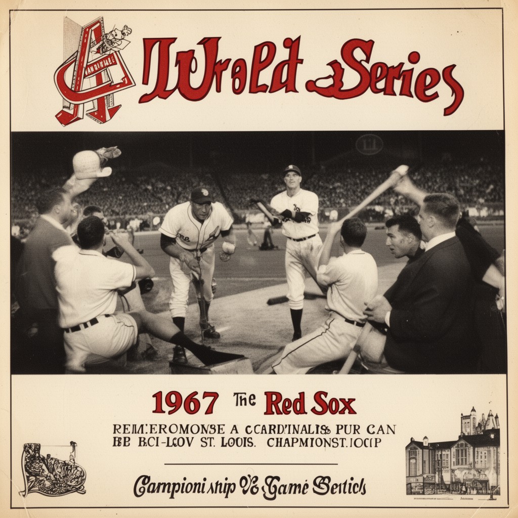 AI-generated illustration of 1967 World Series
