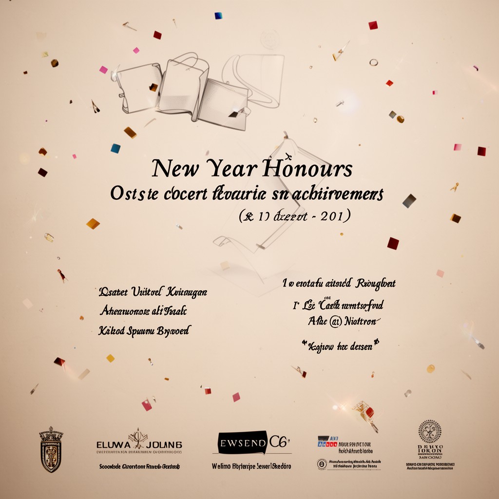 AI-generated illustration of New Year Honours