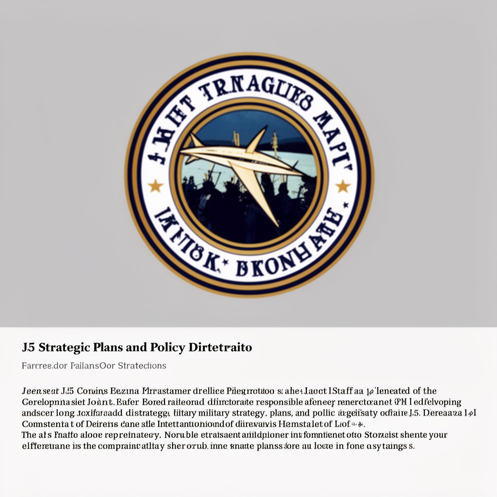 AI-generated illustration of J5 Strategic Plans and Policy Directorate