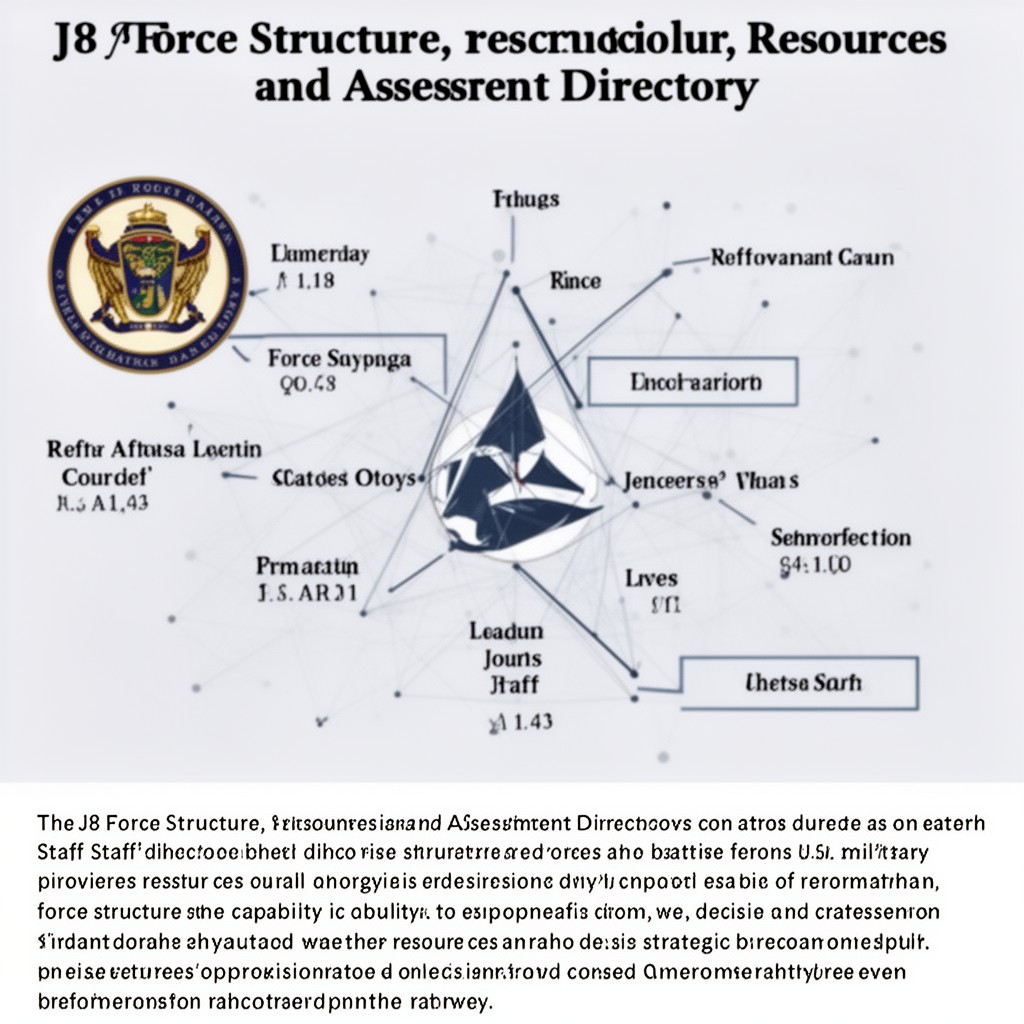 AI-generated illustration of J8 Force Structure, Resources and Assessment Directorate