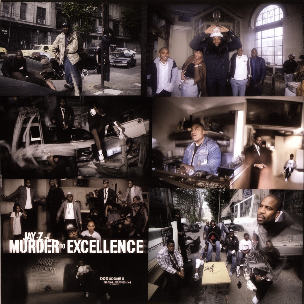 AI-generated illustration of Murder to Excellence