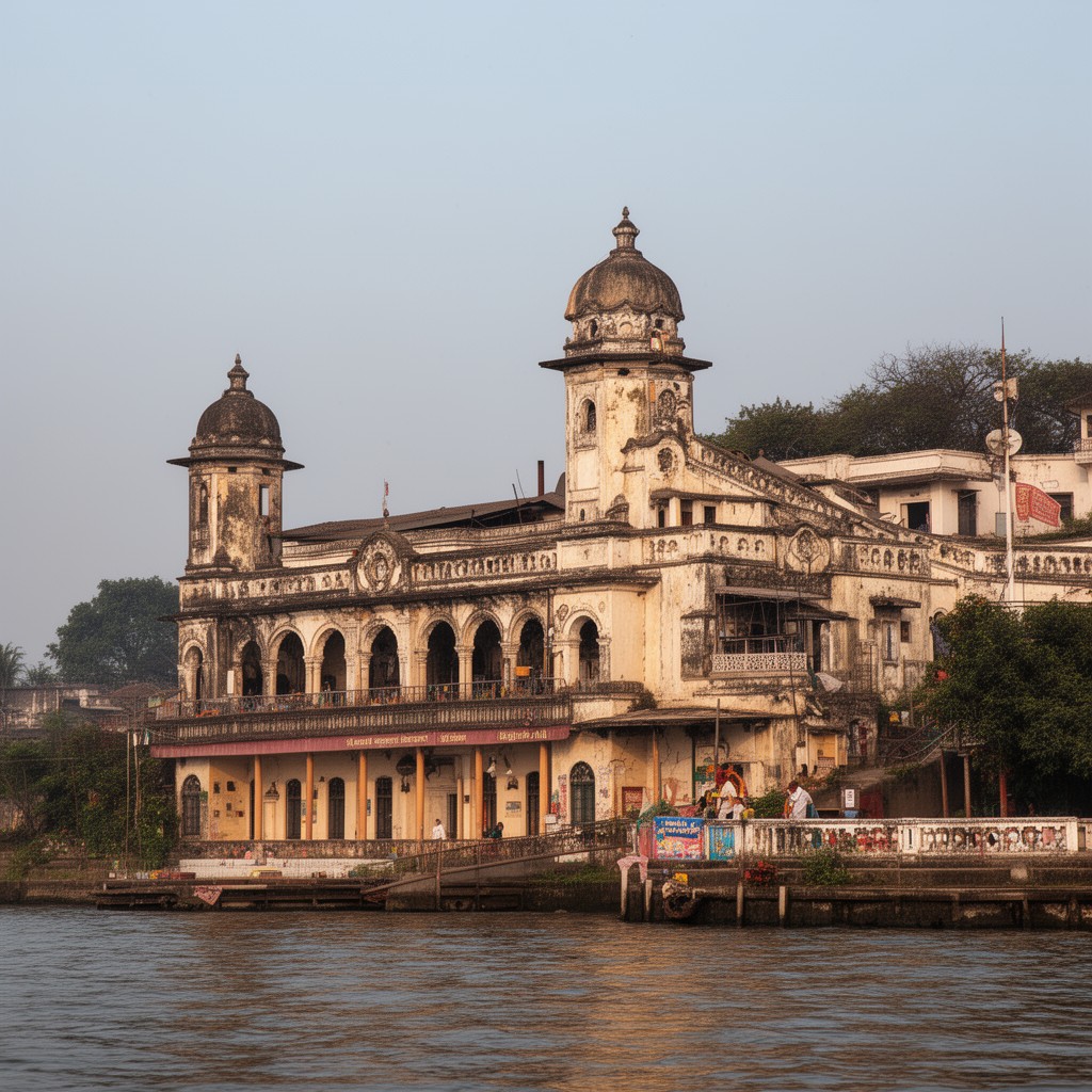 AI-generated illustration of Chandannagar