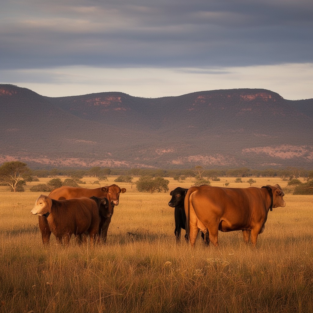 AI-generated illustration of Central Queensland