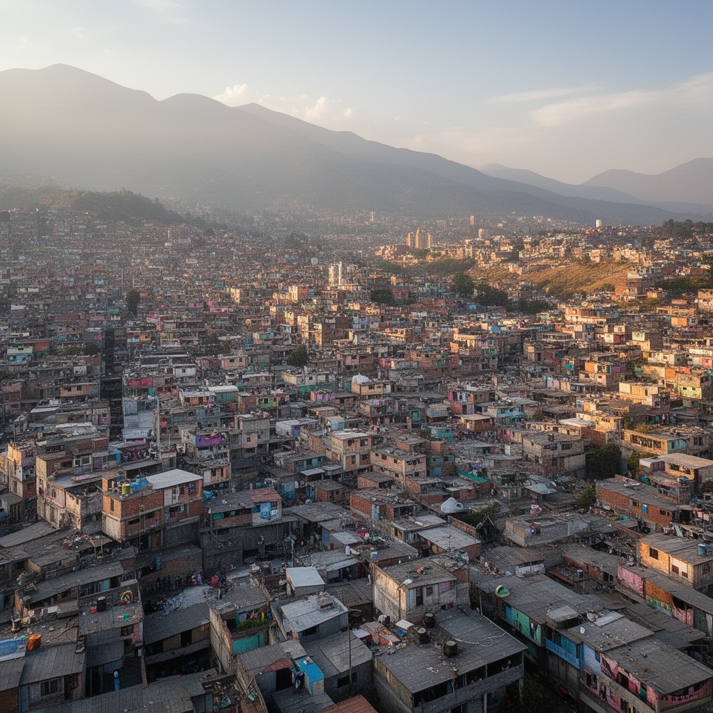 AI-generated illustration of Valle de Chalco Solidaridad