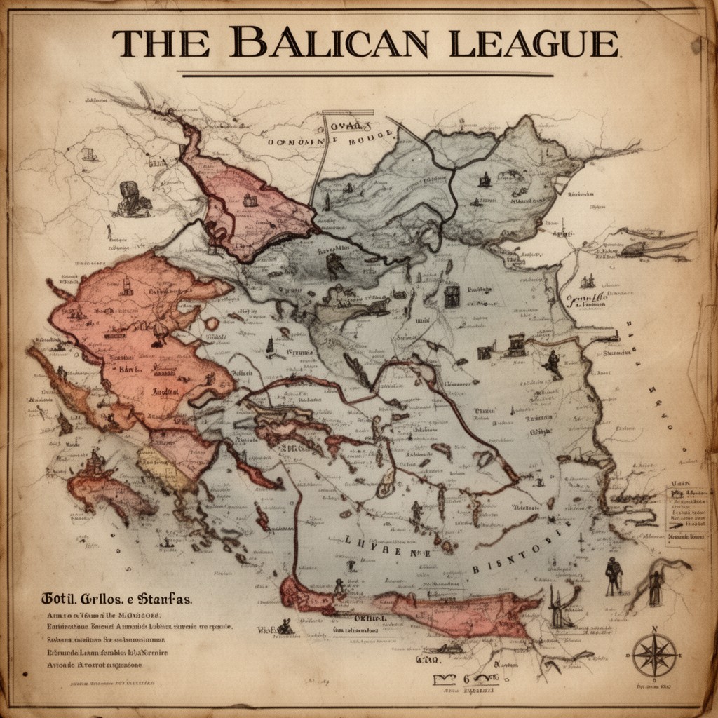 AI-generated illustration of Balkan League