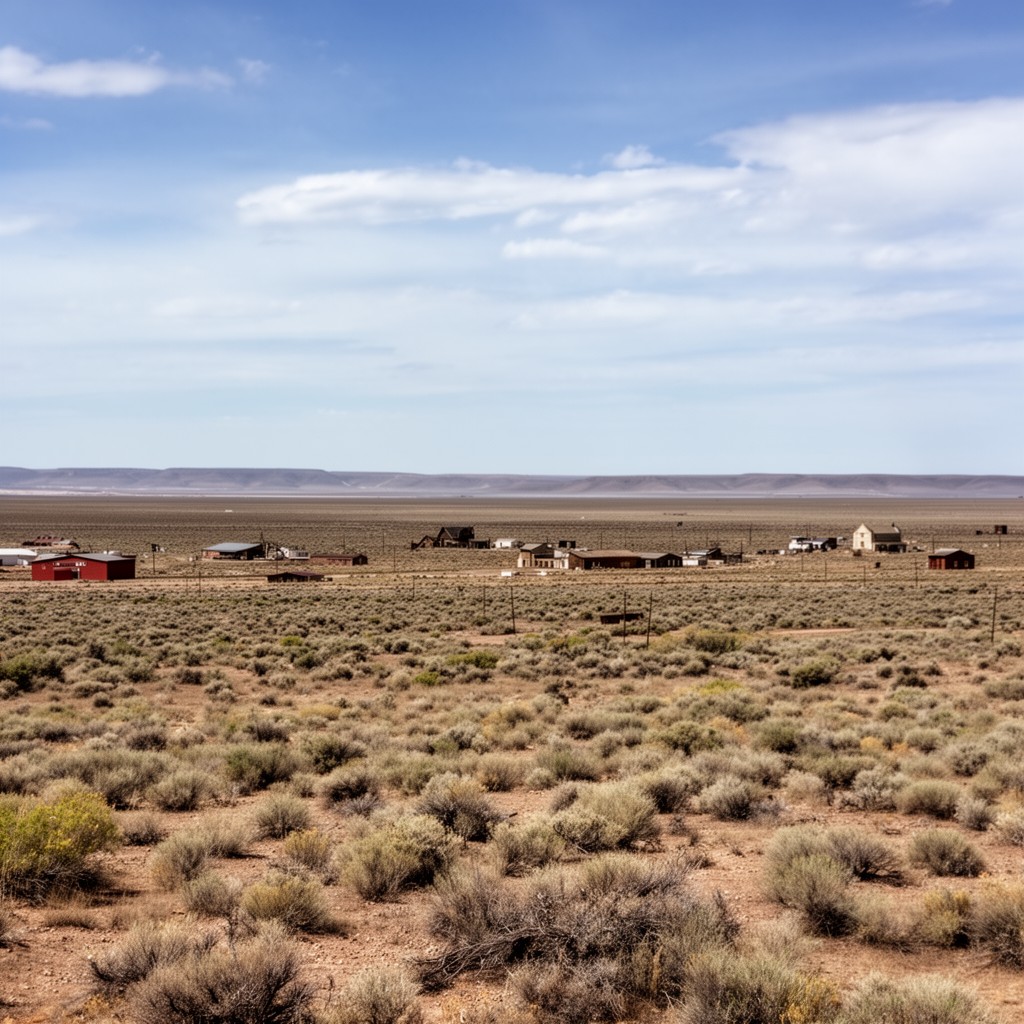 AI-generated illustration of Eureka County, Nevada