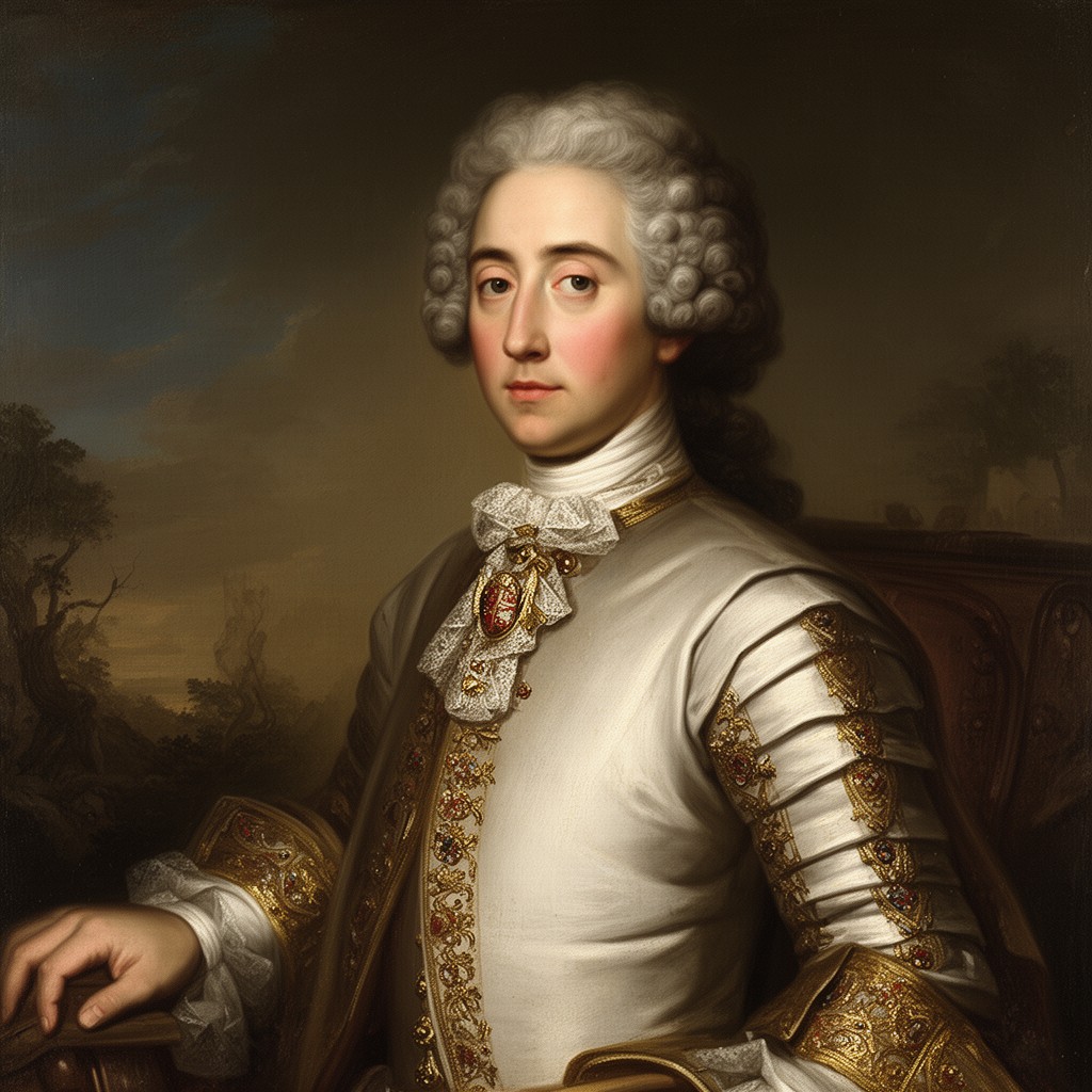 AI-generated illustration of Camille d'Hostun, duc de Tallard