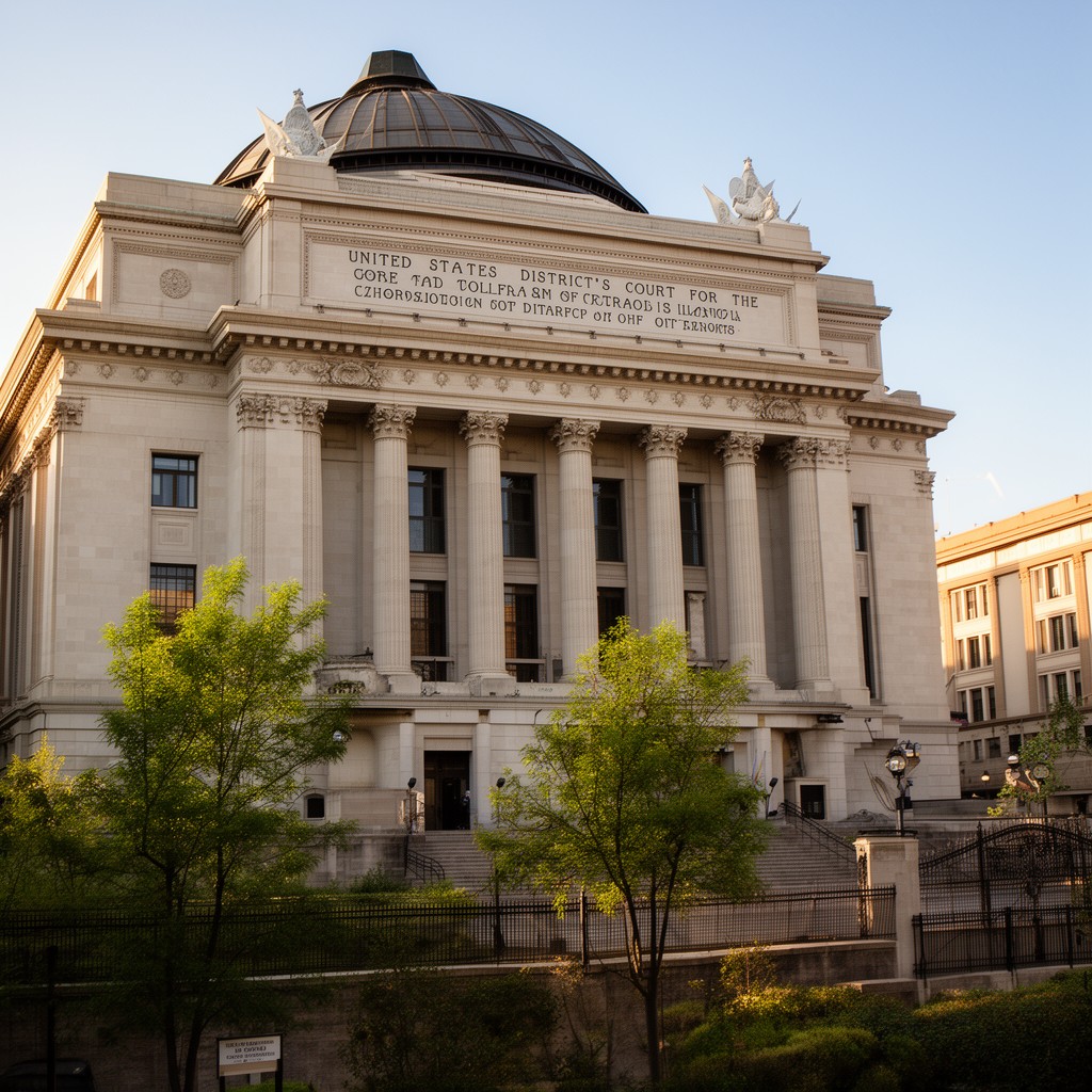 AI-generated illustration of United States District Court for the Central District of Illinois