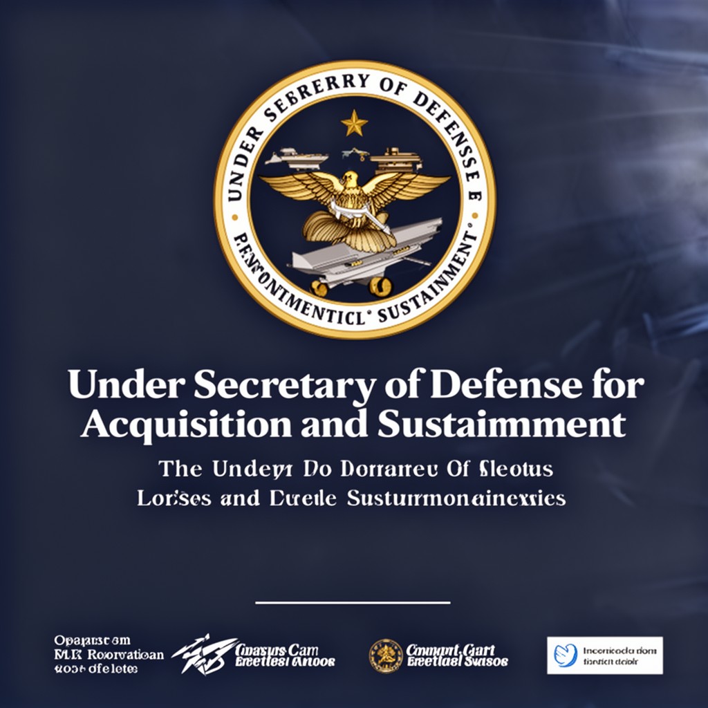AI-generated illustration of Under Secretary of Defense for Acquisition and Sustainment