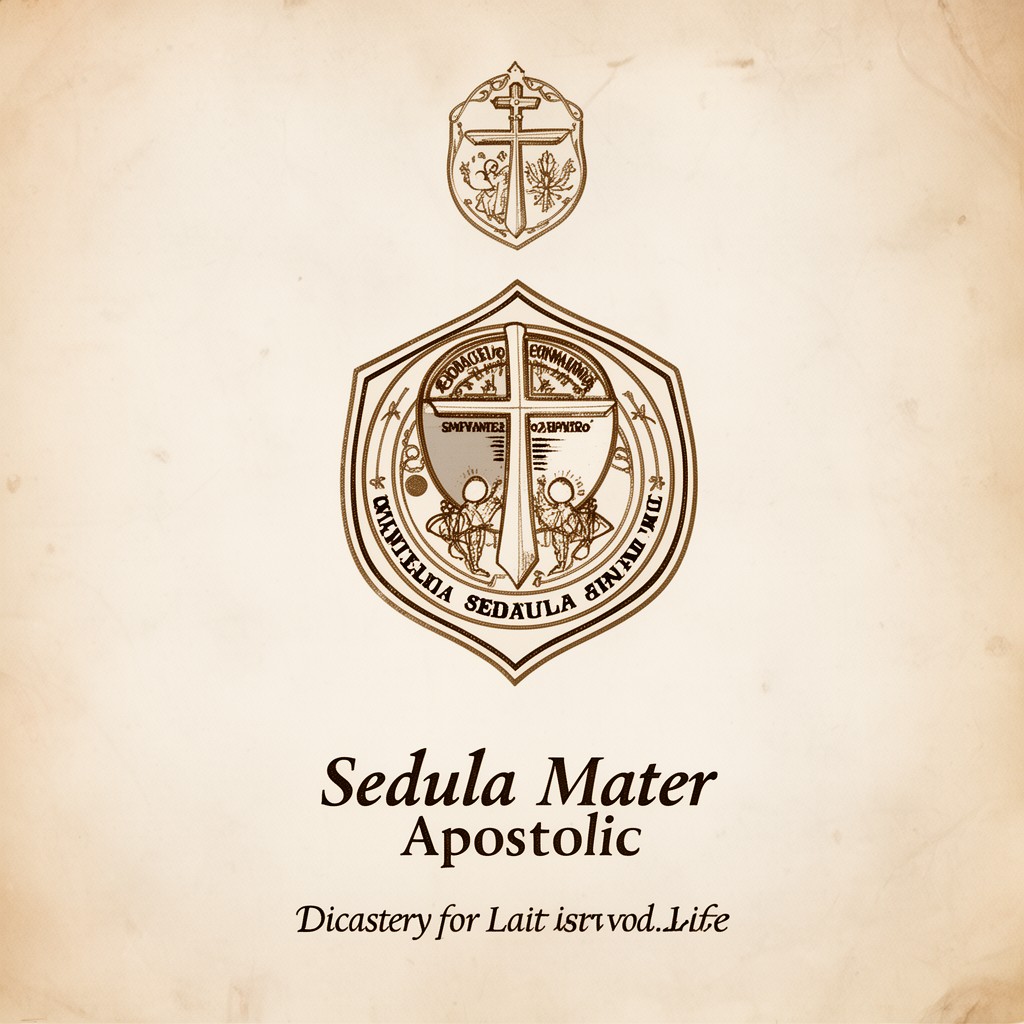 AI-generated illustration of Apostolic Letter Sedula Mater