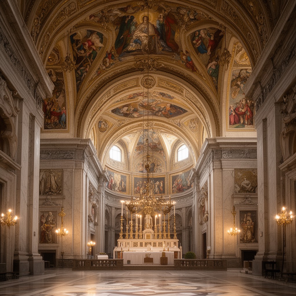 AI-generated illustration of Section for the Laity