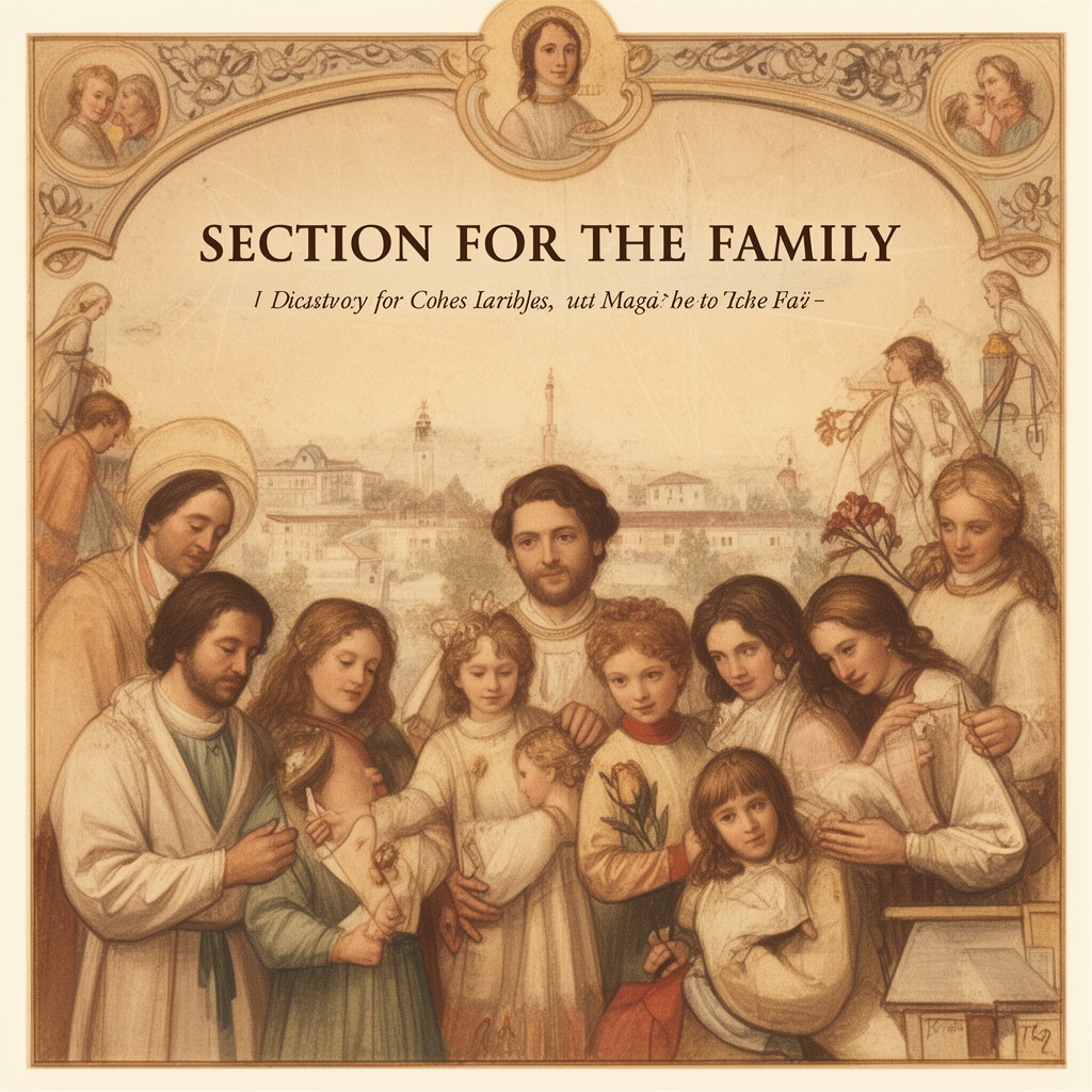 AI-generated illustration of Section for the Family