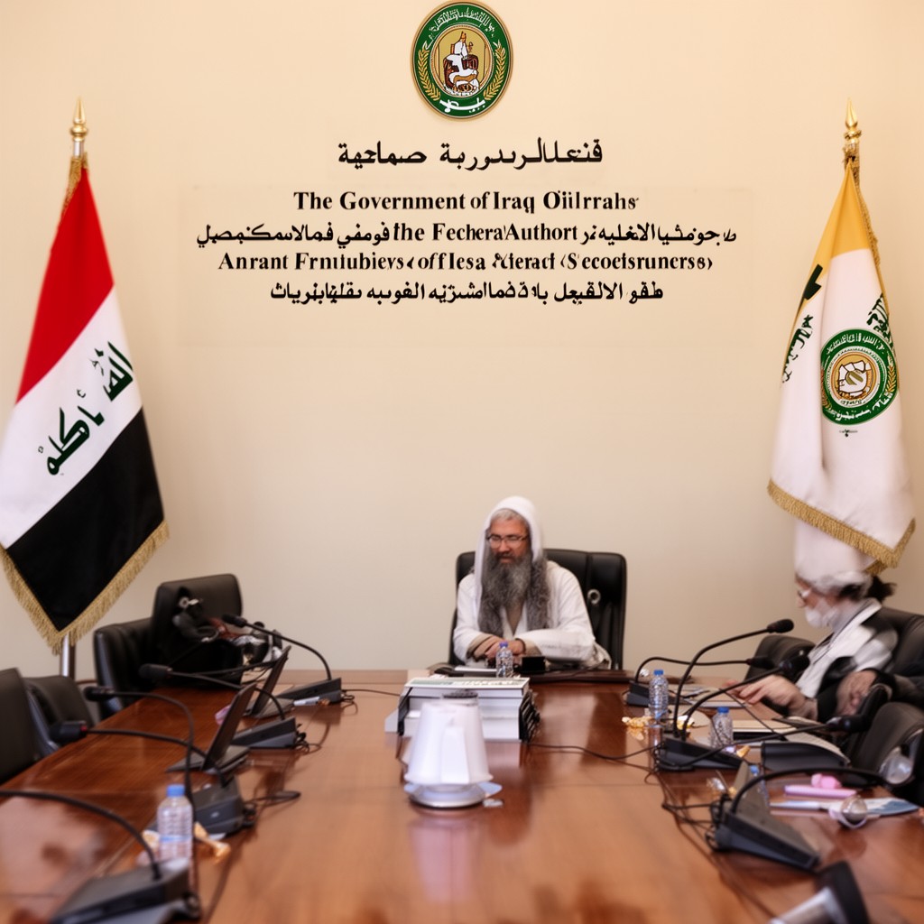 AI-generated illustration of Government of Iraq