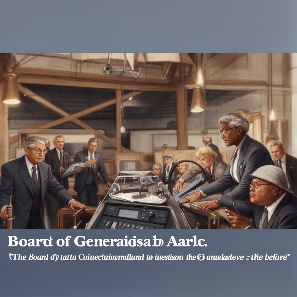 AI-generated illustration of Board of General Appraisers