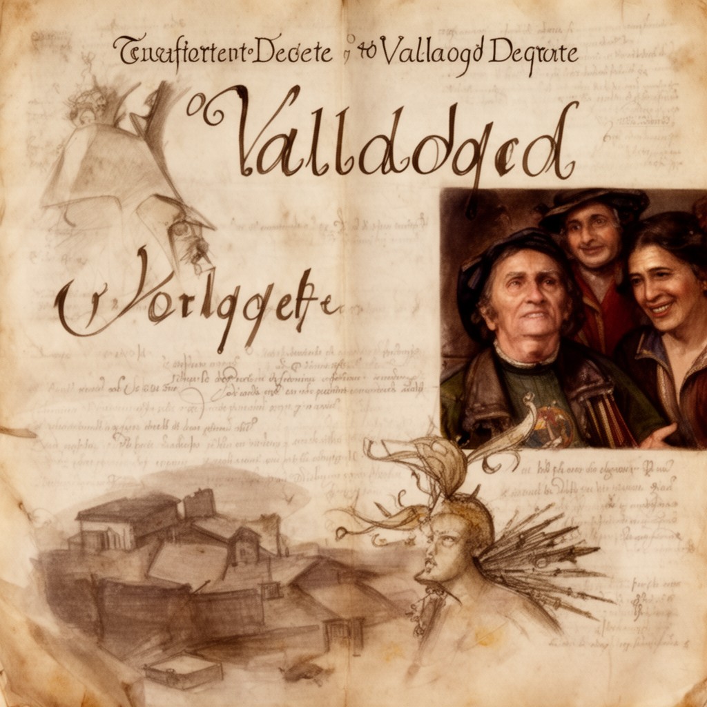AI-generated illustration of Valladolid debate
