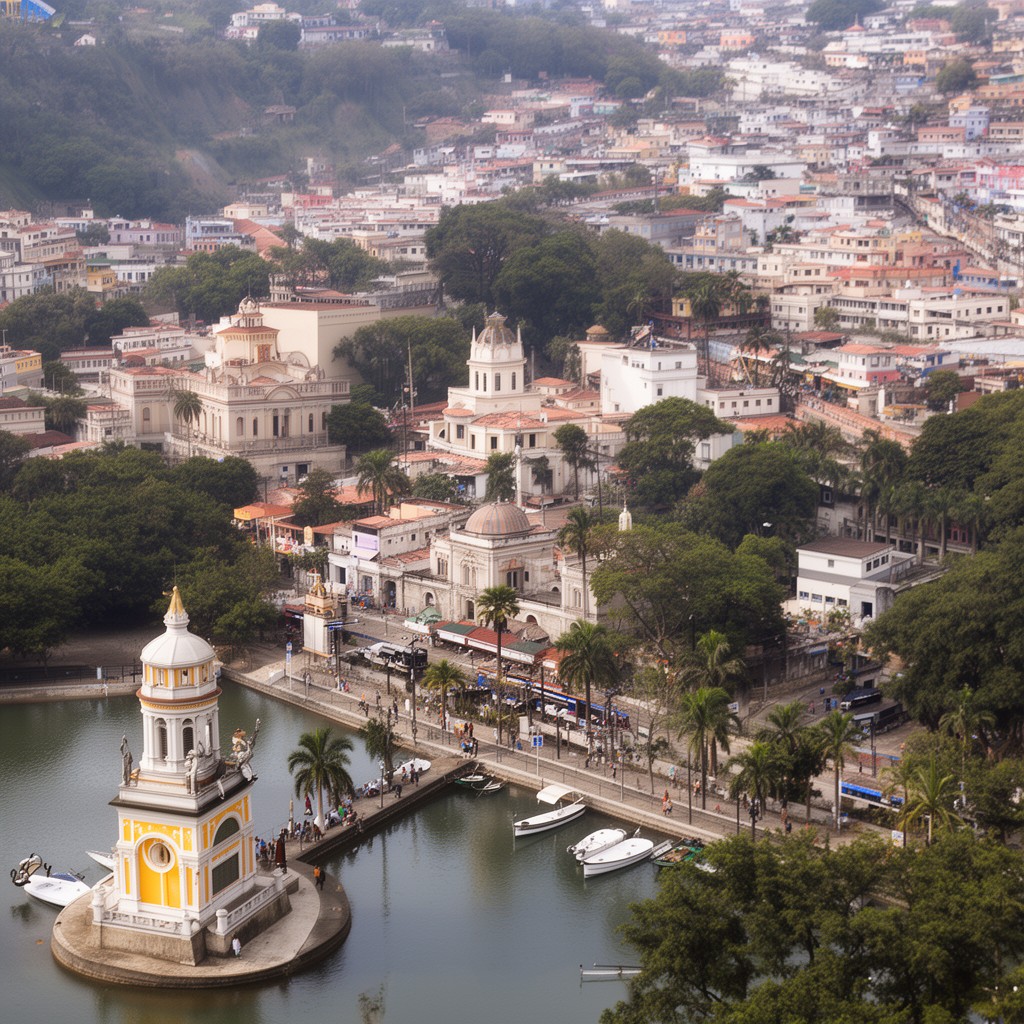 AI-generated illustration of San Juan municipality
