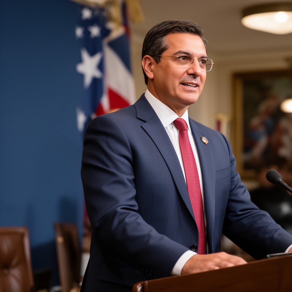 AI-generated illustration of Governor of Puerto Rico