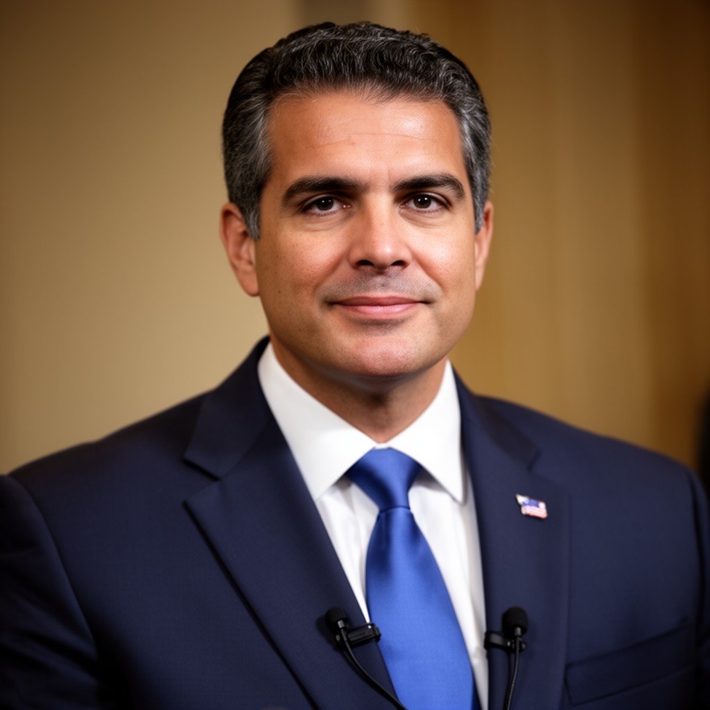 AI-generated illustration of Governor of Puerto Rico to report to the Legislative Assembly