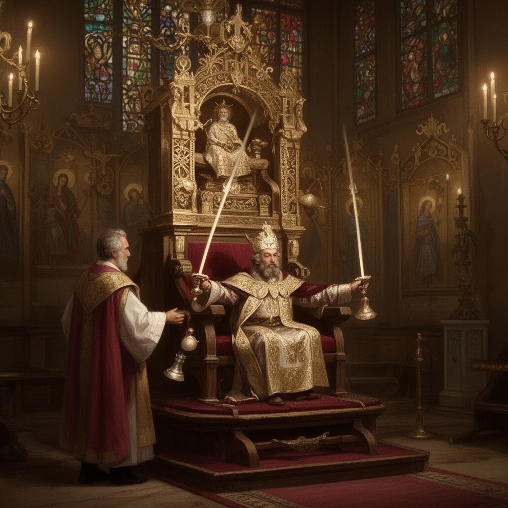 AI-generated illustration of Feast of the Chair of Saint Peter