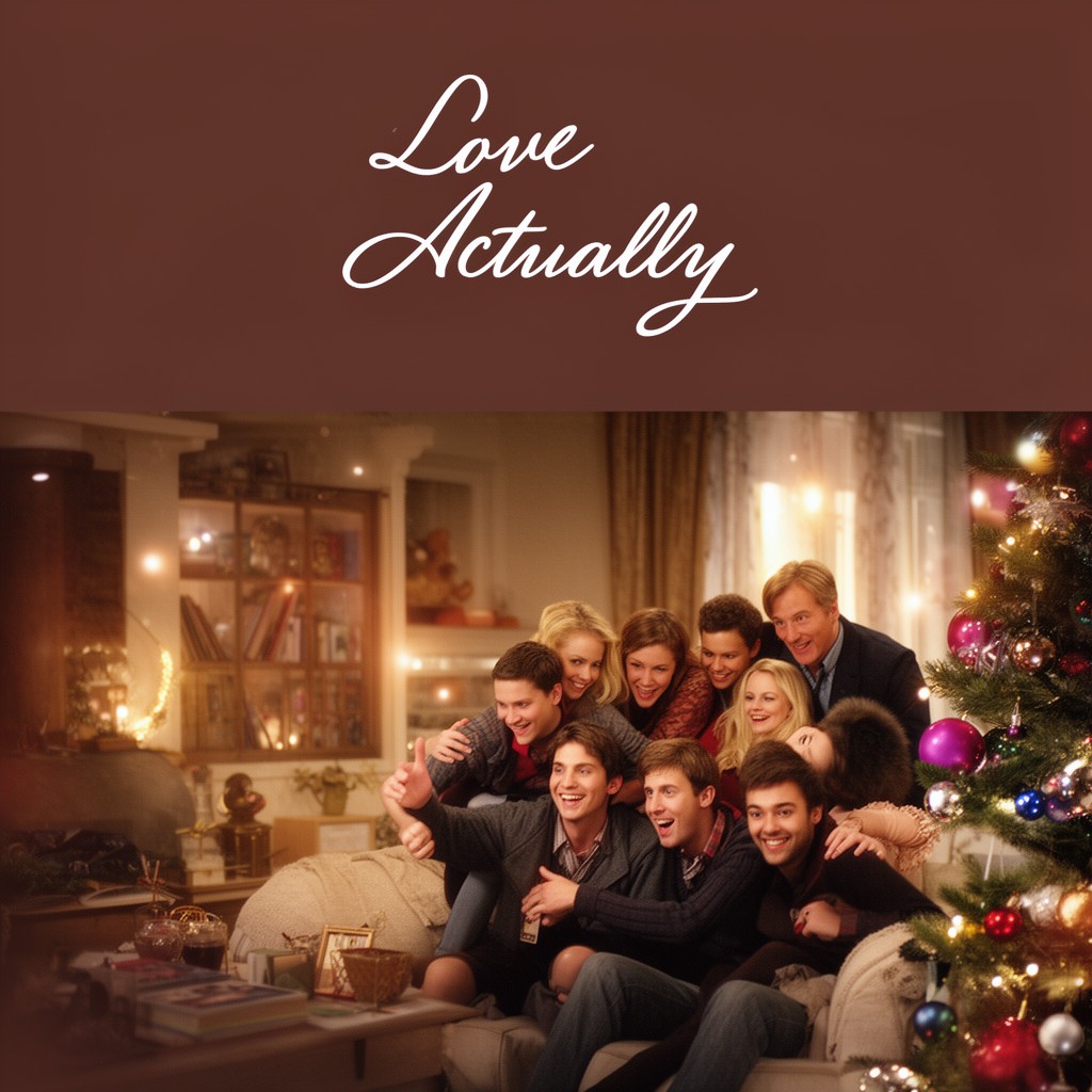 AI-generated illustration of Love Actually