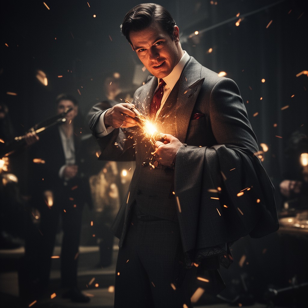 AI-generated illustration of Kingsman: The Secret Service