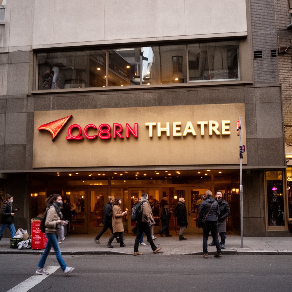 AI-generated illustration of Acorn Theatre