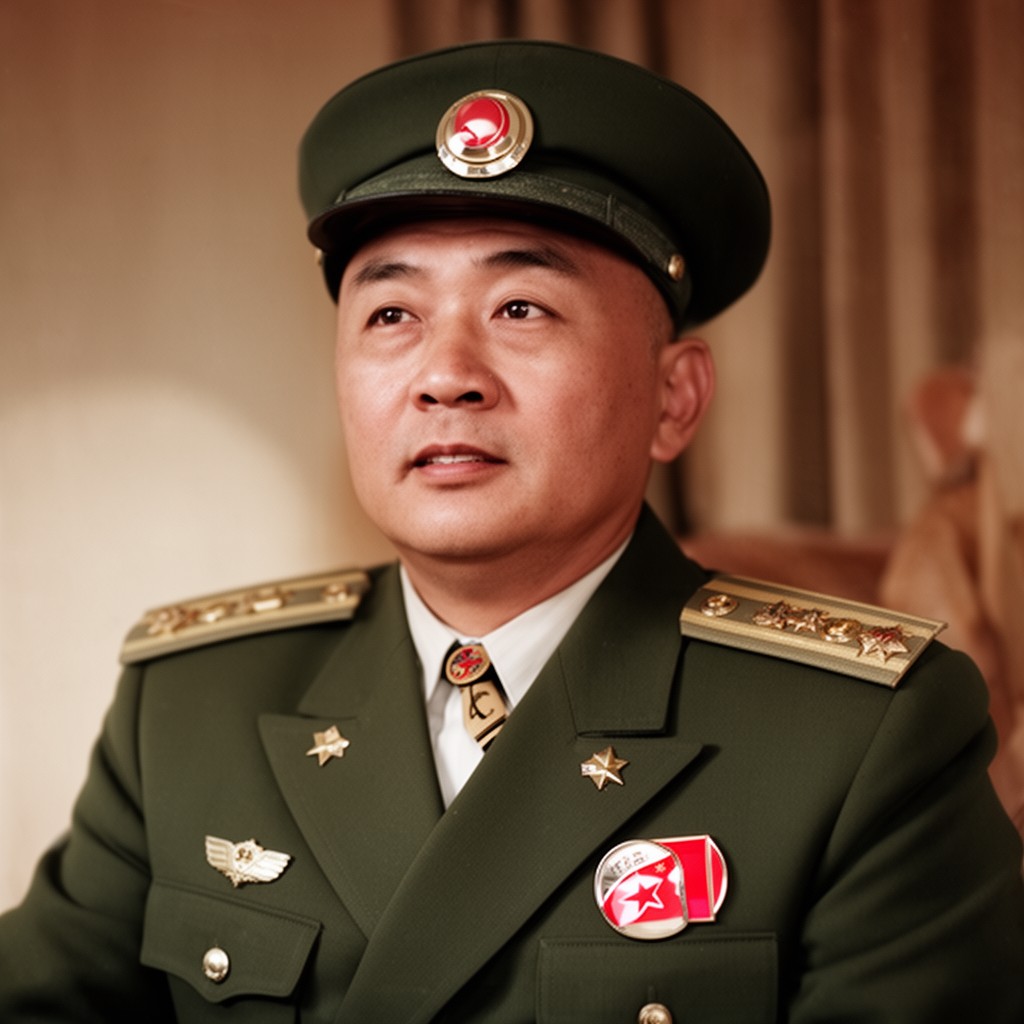 AI-generated illustration of Choe Yong-gon