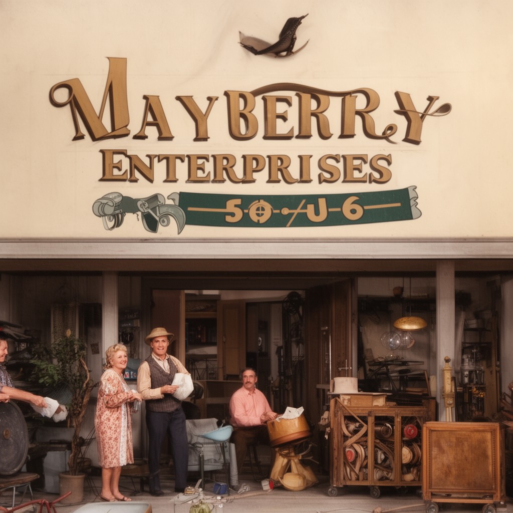 AI-generated illustration of Mayberry Enterprises