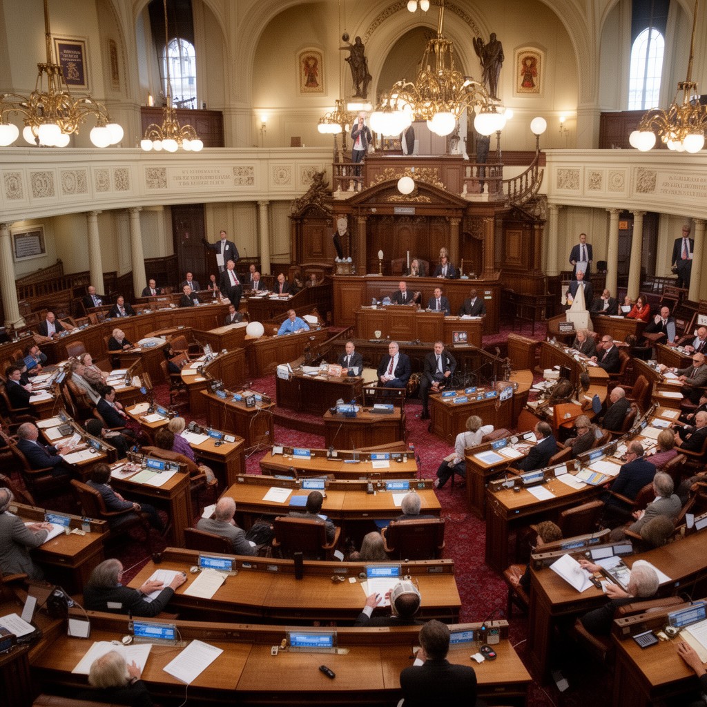 AI-generated illustration of Alabama Legislature
