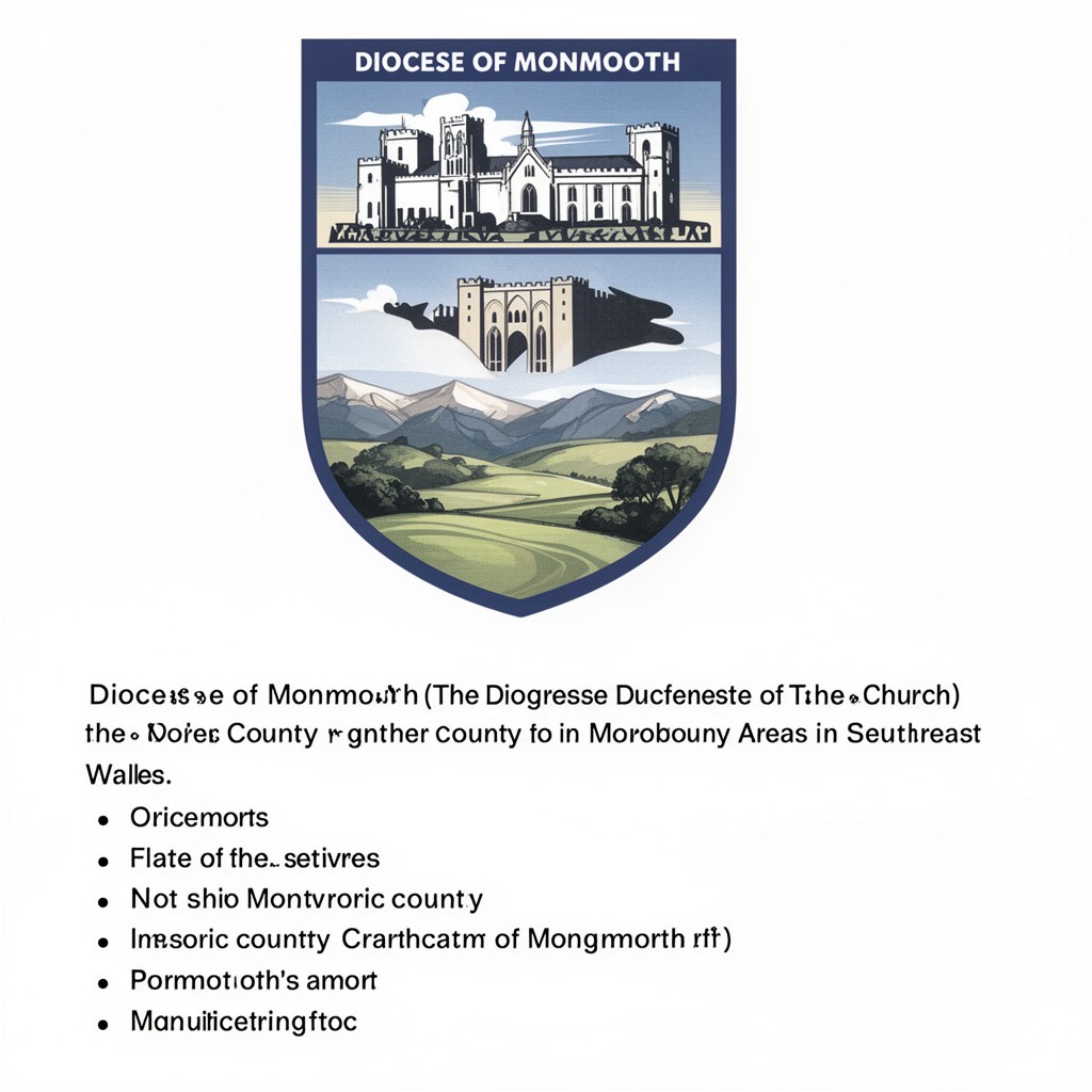 AI-generated illustration of Diocese of Monmouth