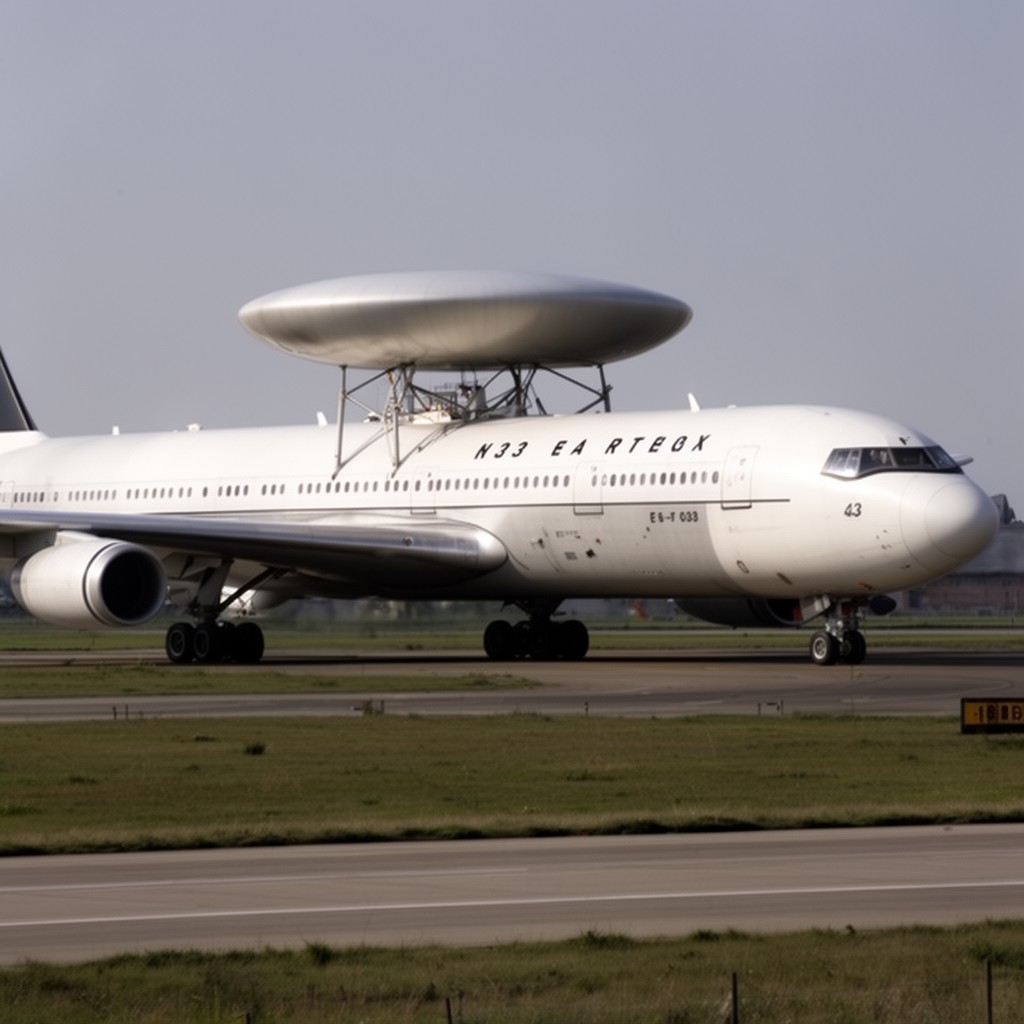 AI-generated illustration of E-3 Sentry