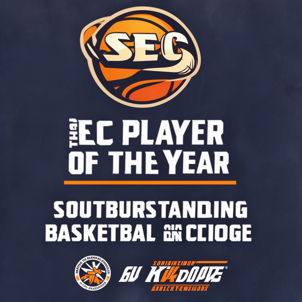 AI-generated illustration of SEC Player of the Year