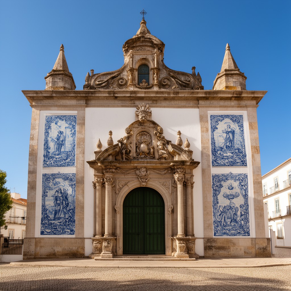AI-generated illustration of Igreja da Misericórdia de Tavira