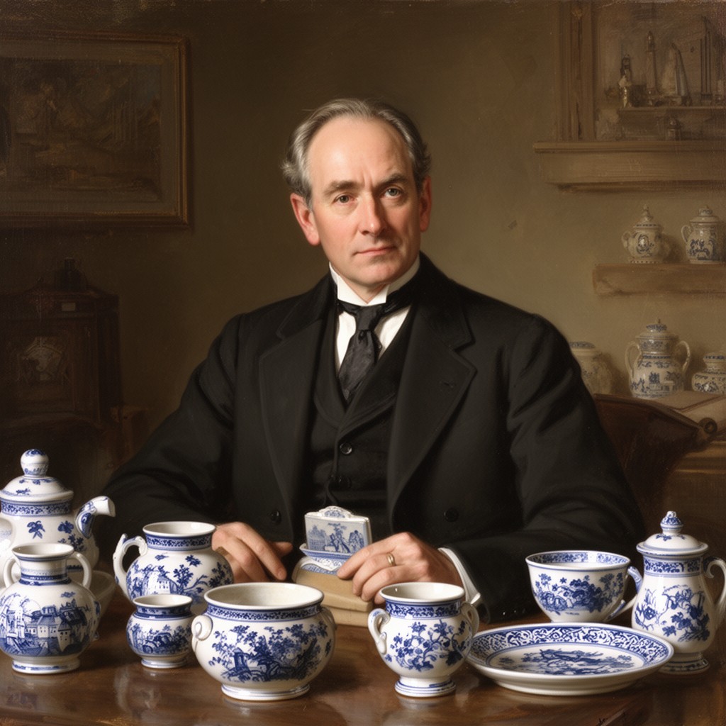 AI-generated illustration of Sir Henry Doulton