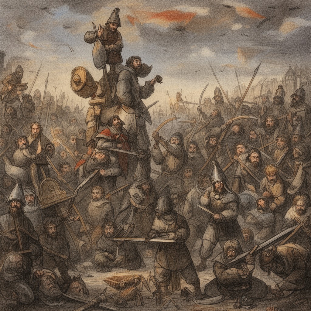 AI-generated illustration of Time of Troubles