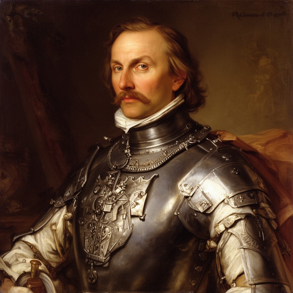 AI-generated illustration of Georg von Frundsberg